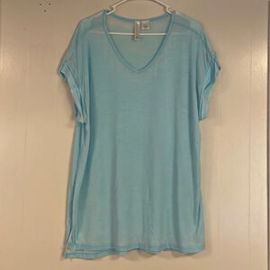 Brisos Semi Sheer Plus Size Top